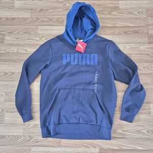 Puma Men's Blue Hoodie